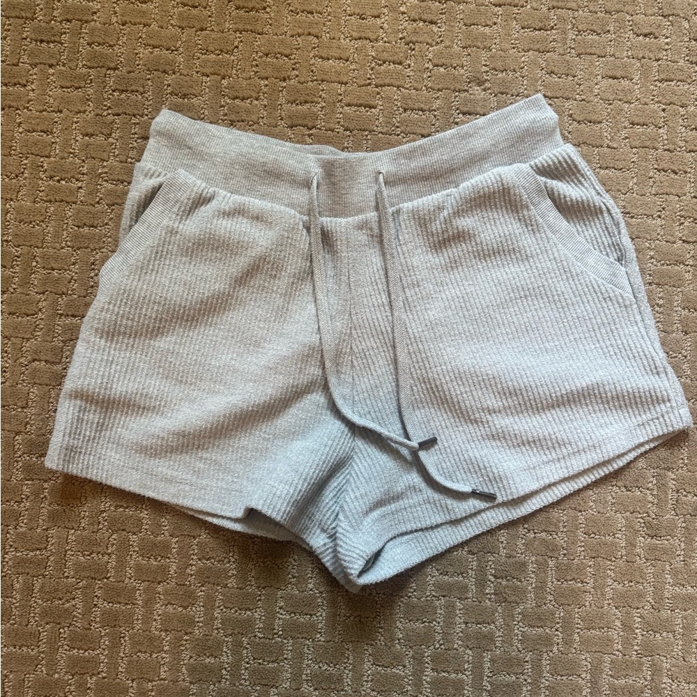 Dex Gray Athletic Shorts Elastic Waistband